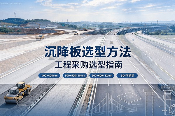 天等沉降板选择方法