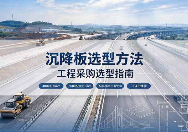 天等沉降板选择方法